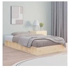 Image de Cadre de lit sans matelas 90x190 cm bois massif