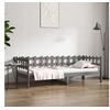 Image de Slaapbank 90x200 cm massief grenenhout grijs820758
