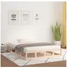 Image de Cadre de lit sans matelas 140x190 cm bois massif