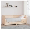 Image de Lit de jour sans matelas 80x200 cm bois de pin massif