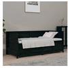 Image de Slaapbank 75x190 cm massief grenenhout zwart820920