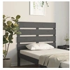 Image de Hoofdbord 100x3x80 cm massief grenenhout grijs821334