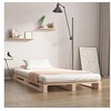 Image de Palletbed massief grenenhout 100x200 cm821382