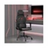 Image de Chaise de jeu de massage noir similicuir