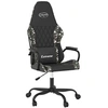 Image de Chaise interieur non pliable H. 118.5 cm en metal noir