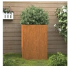 Image de Jardinière 52x48x75 cm acier corten
