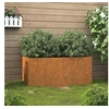 Image de Jardinière 62x30x29 cm acier corten