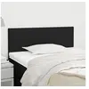 Image de Hoofdbord 80x5x78/88 cm stof zwart345726