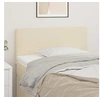 Image de Tête de lit Crème 80x5x78/88 cm Similicuir