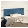 Image de Tête de lit Bleu foncé 90x5x78 88 cm Velours
