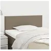 Image de Hoofdbord 100x5x78/88 cm stof taupe345768