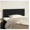 Image de Hoofdbord 80x5x78/88 cm fluweel zwart345880