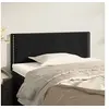 Image de Hoofdbord 90x5x78/88 cm fluweel zwart345900