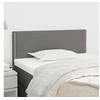 Image de Hoofdbord 100x5x78/88 cm stof donkergrijs345905