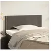 Image de Hoofdbord 100x5x78/88 cm fluweel donkergrijs345919