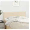 Image de Hoofdborden 2 st 72x5x78/88 cm stof cràmekleurig345929