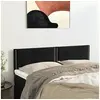 Image de Hoofdborden 2 st 72x5x78/88 cm fluweel zwart345940