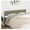 Image de Hoofdborden 2 st 90x5x78/88 cm stof taupe345968
