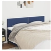 Image de Hoofdborden 2 st 100x5x78/88 cm stof blauw345990