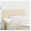 Image de Hoofdbord 80x5x78/88 cm stof cràmekleurig346009