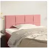 Image de Hoofdbord 80x5x78/88 cm fluweel roze346017