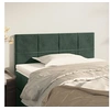 Image de Hoofdbord 90x5x78/88 cm fluweel donkergroen346029