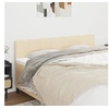 Image de Hoofdborden 2 st 90x5x78/88 cm stof cràmekleurig346079