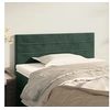 Image de Hoofdbord 80x5x78/88 cm fluweel donkergroen346113