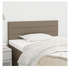Image de Tête de lit Taupe 90x5x78 88 cm Tissu