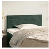 Image de Hoofdbord 90x5x78/88 cm fluweel donkergroen346127