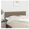 Image de Hoofdborden 2 st 72x5x78/88 cm stof taupe346148