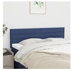 Image de Hoofdborden 2 st 72x5x78/88 cm stof blauw346150