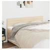Image de Hoofdborden 2 st 80x5x78/88 cm stof cràmekleurig346163