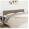 Image de Hoofdborden 2 st 90x5x78/88 cm stof taupe346176