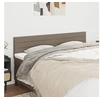 Image de Hoofdborden 2 st 100x5x78/88 cm stof taupe346190