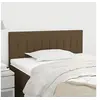 Image de Hoofdbord 80x5x78/88 cm stof donkerbruin346203