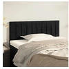 Image de Hoofdbord 80x5x78/88 cm fluweel zwart346210