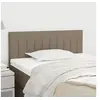 Image de Hoofdbord 90x5x78/88 cm stof taupe346218