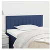 Image de Tête de lit Bleu 90x5x78 88 cm Tissu