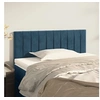 Image de Hoofdbord 90x5x78/88 cm fluweel donkerblauw346226