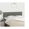 Image de Hoofdborden 2 st 72x5x78/88 cm stof donkergrijs346243