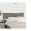 Image de Hoofdborden 2 st 72x5x78/88 cm stof taupe346246
