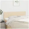 Image de Hoofdborden 2 st 72x5x78/88 cm stof cràmekleurig346247