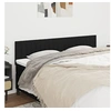 Image de Hoofdborden 2 st 90x5x78/88 cm stof zwart346272