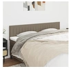 Image de Hoofdborden 2 st 90x5x78/88 cm stof taupe346274