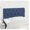 Image de Hoofdbord 80x7x78/88 cm stof blauw346304