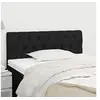 Image de Hoofdbord 100x7x78/88 cm stof zwart346328