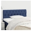 Image de Hoofdbord 100x7x78/88 cm stof blauw346332