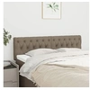Image de Hoofdborden 2 st 72x7x78/88 cm stof taupe346344