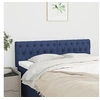 Image de Hoofdborden 2 st 72x7x78/88 cm stof blauw346346
